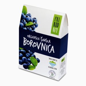 Zamrznuta šumska borovnica 250g (organska) Nisha