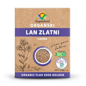 Zlatni lan 200g (organski) Superfood