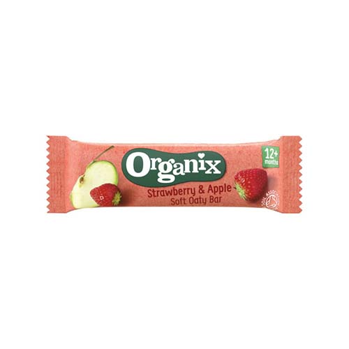 Ovsene štanglice sa jagodom i jabukom 30g (organsko) Organix