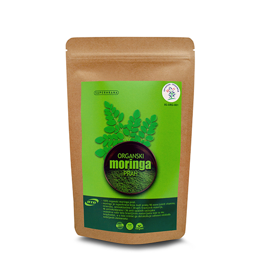 Moringa u prahu 100g (organska) DTC superhrana