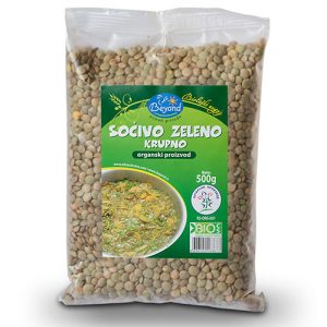 Zeleno sočivo krupno 500g (organsko) Beyond